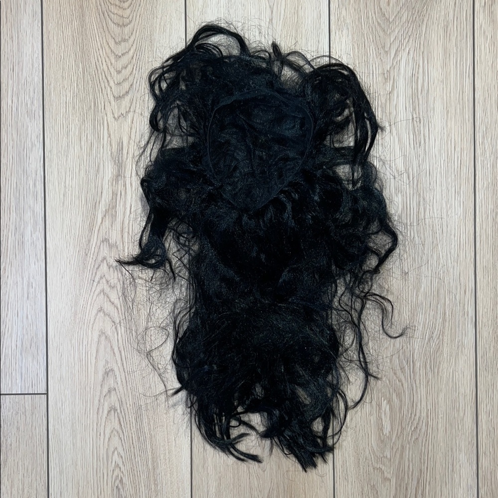 EUC - Rubie's Child Witch Wig - Black - Picture 5 of 7